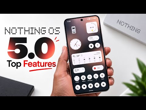 Nothing OS 5.0: Top 10 NEW Features You NEED to Know! 🔥