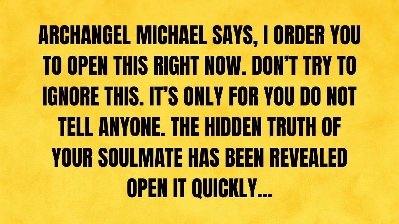 🔴 ARCHANGEL MICHAEL SAYS, I ORDER YOU...