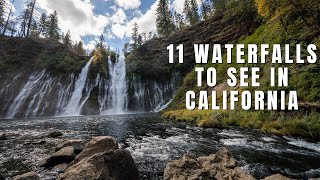11 Waterfalls to see in California