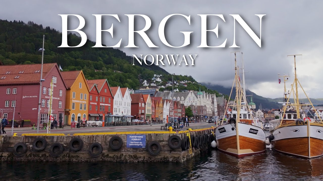 🇳🇴 Захватывающая пешеходная экскурсия по Бергену, столице норвежских фьордов