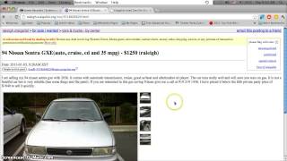 Craigslist Raleigh Used Cars for Sale in January 2013