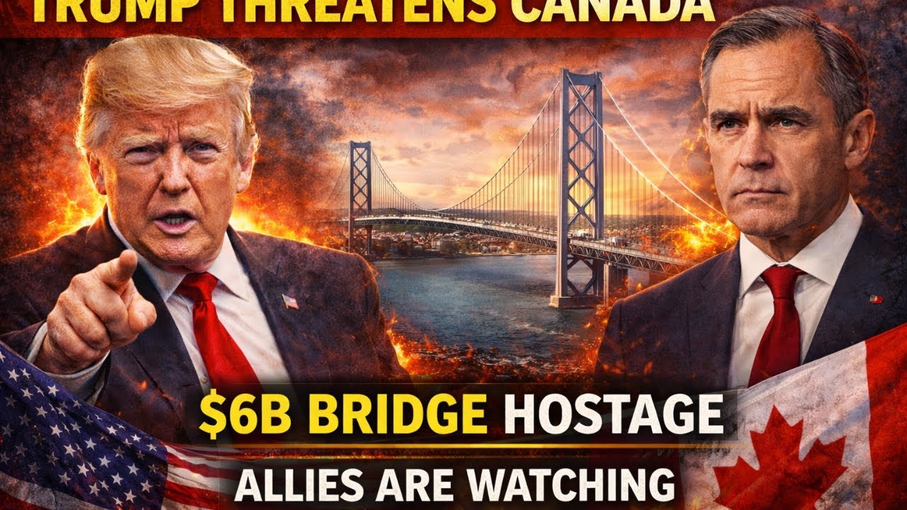 Trump Threatens to Block $6B Canada Bridge as Allies Reconsider Trust in U.S. Leadership