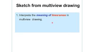 Pictorial Sketching | Part 2