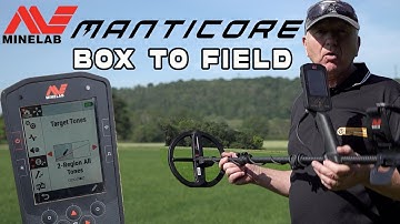 Minelab Manticore hoge prestaties uit de doos mijn eenvoudige instellingen