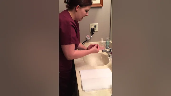 Sarah McClung proper hand washing technique