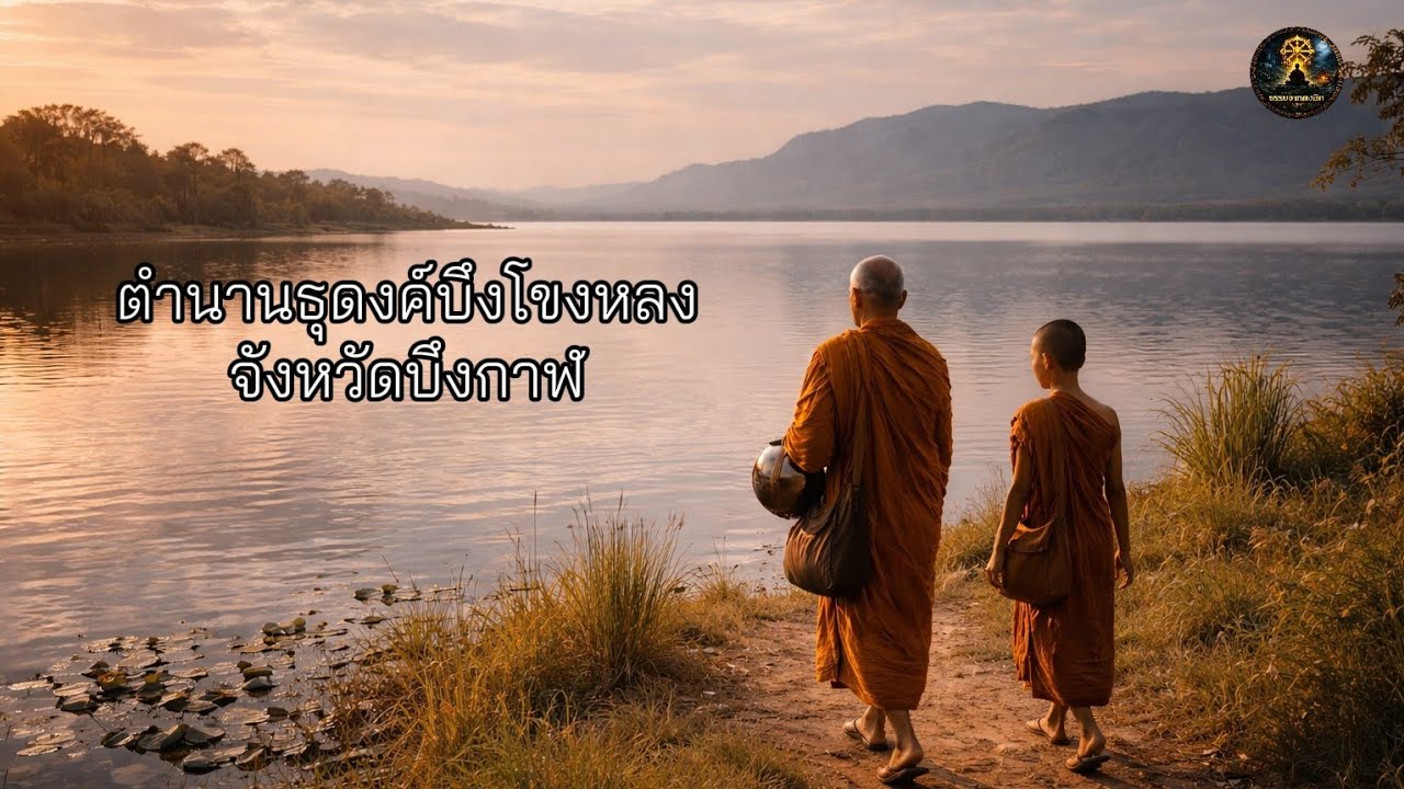 ตำนานธุดงค์ธุดงค์บึงโขงหลง จังหวัดบึงกาฬ สิ่งลี้ลับใต้บึง | ธรรมจากดงลึก