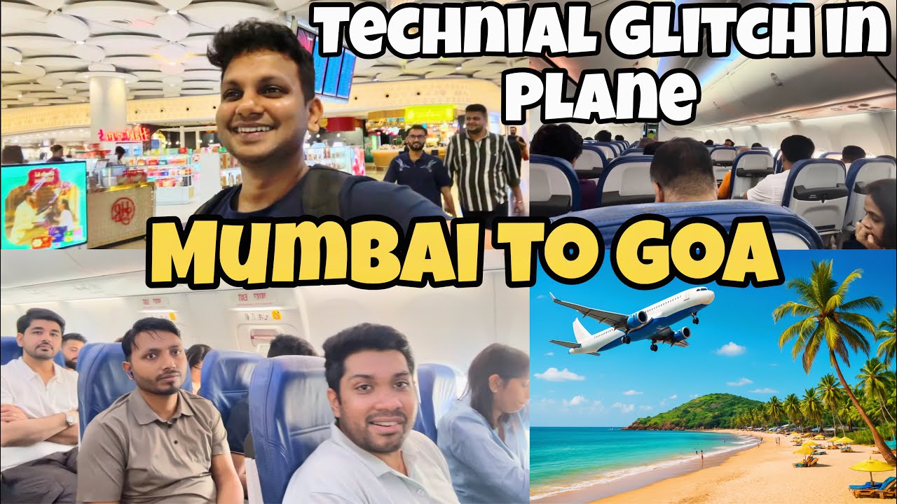 MUMBAI AIRPORT VLOG!! Plane Mai Technical Fault!😐