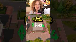 this PIZZA PARLOR is the perfect hang out spot for your Sims