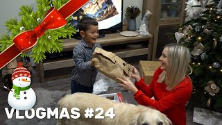 NÁŠ ŠTĚDRÝ DEN | VLOGMAS 24.12.2019 🎄👪