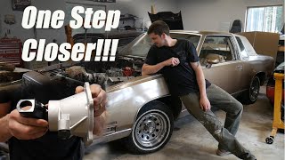 Th400 Slip Yoke Conversion On the Cutlass Supreme!