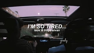 i'm so tired... - Lauv & Troye Sivan | Sub. Español
