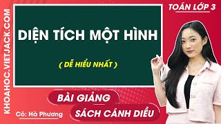 Toán lớp 3 - Cánh diều | Diện tích một hình - trang 83 (DỄ HIỂU NHẤT) screenshot 5