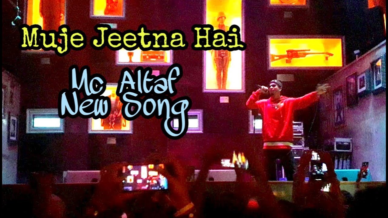 Mc Altaf   Jeetna Hai   Hindi Rap at Hard Rock Cafe Show