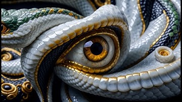 "Marble Serpents" Ai Animation - Stable Diffusion & Deforum 4K