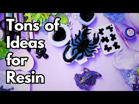 Lots of Ideas for Epoxy Resin | Beginner Friendly | 723
