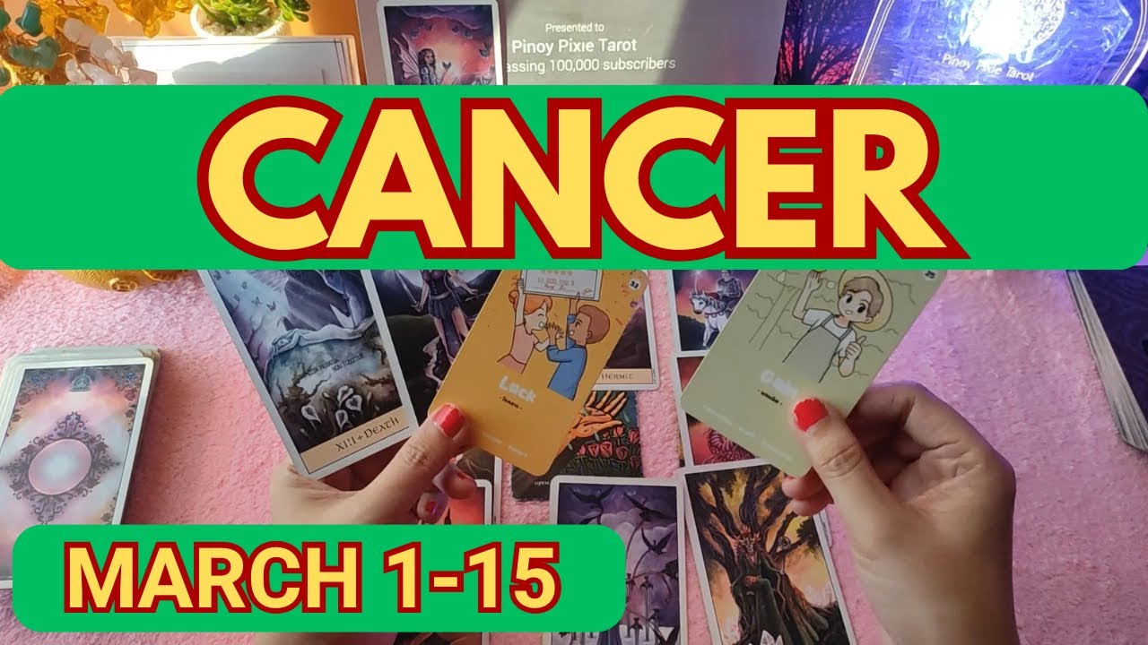 Cancer - GOOSH! UNLI CHANCE, UNLI BLESSINGS🙏🏻 - 1st Half March 2026 Tagalog Tarot