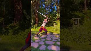 Greatsword crowd control #hema #medieval #swordfighting