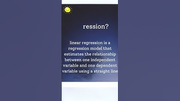 what is linear regression with example #python #machinelearning #artificialintelligence #ml