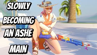 The Most Peak Ashe Gameplay Ever | Overwatch 2