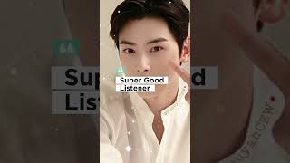 Cha Eunwoos Sweet Side That People Rarely Notice