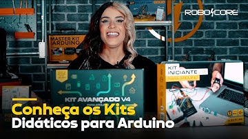 Kits Didáticos para Arduino da #robocore