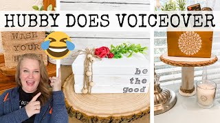 3 Simple Farmhouse DIYS | Hubby Does My Voiceover 🤣