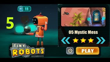 Tiny Robots Recharged Level 5 Walkthrough