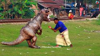 Dinosaur Attack Prank in Public | Jurassic WorldAttack In Real Life