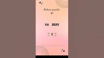 Fun Rebus Puzzle #1