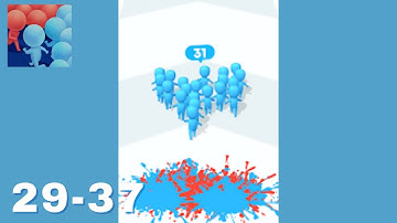 Count Masters: Crowd Clash & Stickman Running Game Gameplay Walkthrough Level 29-37