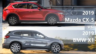 2019 Mazda CX-5 vs 2019 BMW X1 (technical comparison)