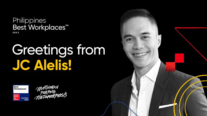 Greetings from JC Alelis | Philippines Best Workplaces™ 2022