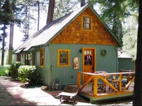 Beautiful Cabin With Cedar Shakes - YouTube