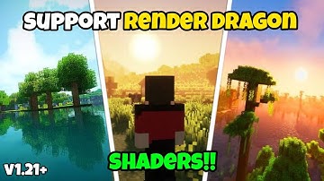 Best High Graphics Shaders For Minecraft Pe 1.21+ | Render Dragon Support!!