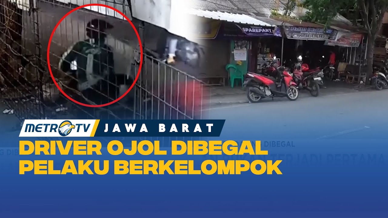 Driver Ojol Selamat Usai Dibegal Berkelompok