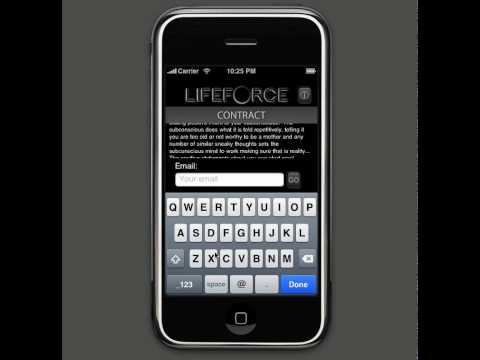 JULES WILLIAMS - LIFEFORCE FERTILITY IPHONE APP