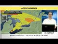 Storm threat for Ontario as heat ramps up | #forecast