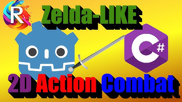 Godot 4.3: Make Zelda-like Action Combat C# #tutorial #godot #howto #coding