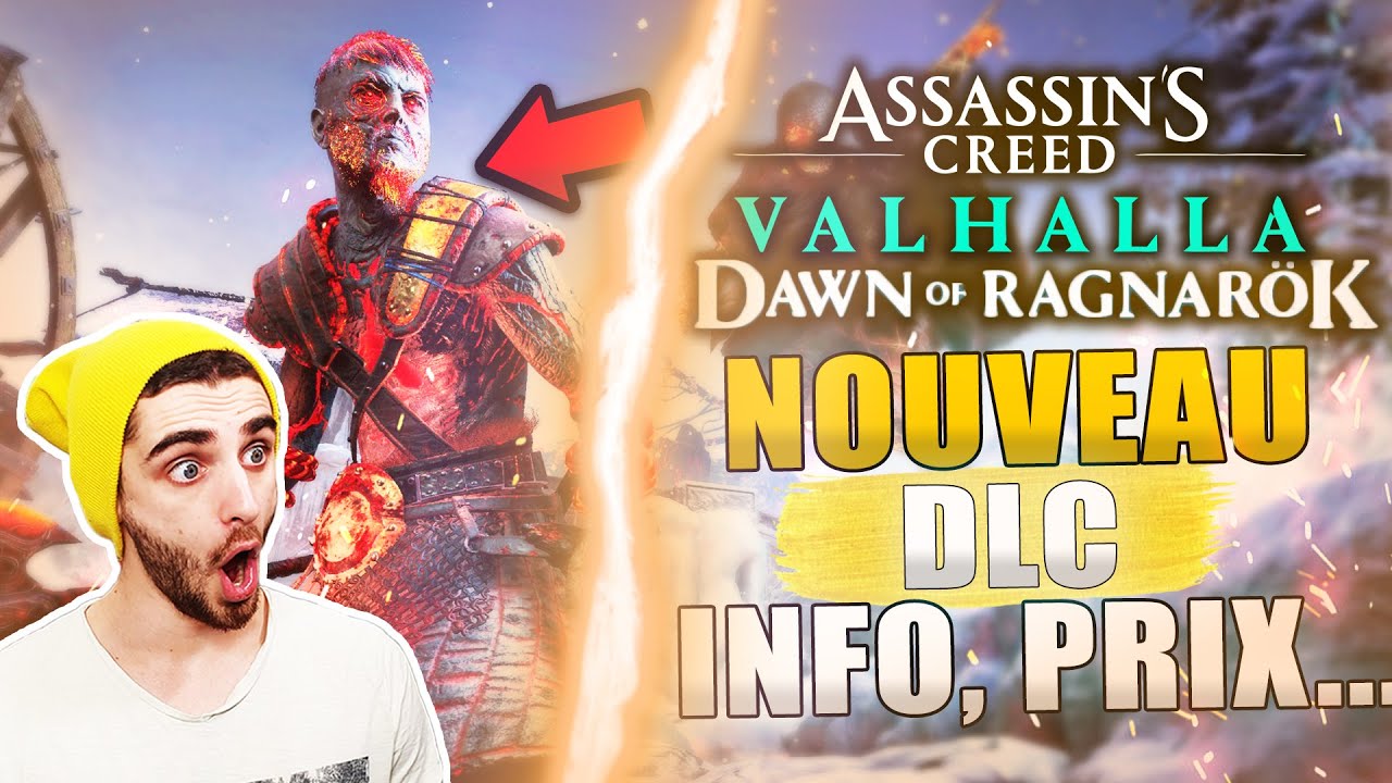 Assassin's Creed Valhalla : DLC L'Aube du Ragnarök : LES INFOS À SAVOIR (Prix, Date, Season Pass ?)
