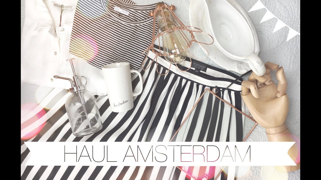 HAUL: Shopping a Amsterdam {TOP SHOP, STARBUCKS, ZARA}
