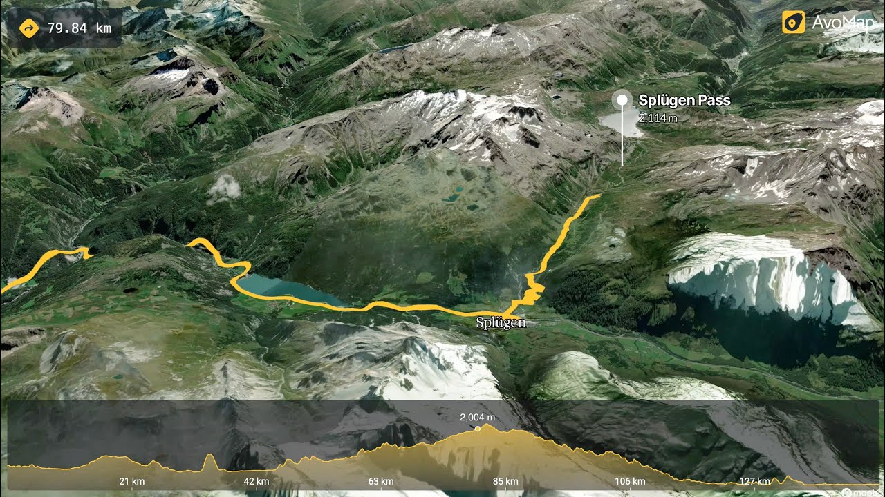 Splügen Pass to Italy 🇮🇹