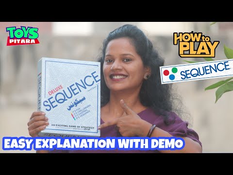 How to Play the Sequence Board Game | Rules of the Sequence Card Game