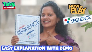 How to Play Sequence Game in Hindi | Sequence kaise khelte hain | Sequence Card game Rules
