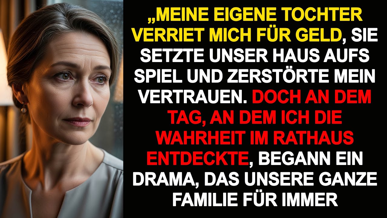 „Sie nahm mein Haus für Geld – wie meine Tochter mich verriet“