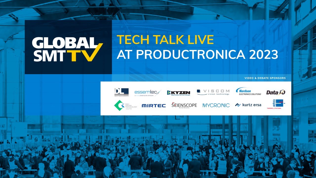 TECH TALK LIVE @ PRODUCTRONICA 2023 | TUESDAY 14 NOVEMBER 2023 - YouTube