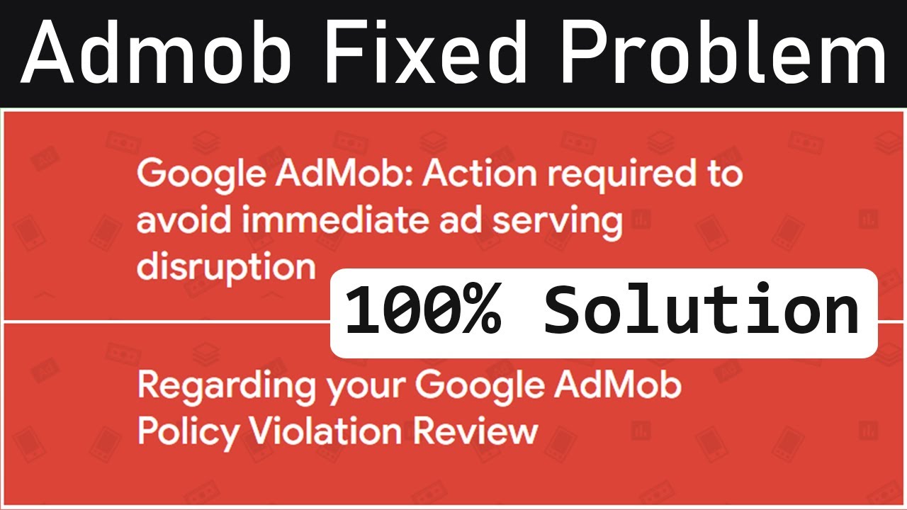 Admob Policy Violation || Fixed Problem || How to fix ads serving ...