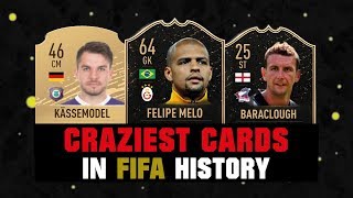 CRAZIEST CARDS IN FIFA HISTORY! | FIFA 10 - FIFA 20