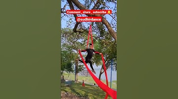Aerial silk practice | aerial silk | #shorts #aerial #aerialsilksdrop