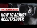 How to Adjust the AccuTrigger on Savage Bolt Action Rimfire Rifles