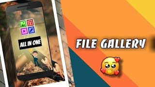 All In One Gallery App 😯 | File Gallery App | Best Gallery App For You #shorts #shortvideo screenshot 1